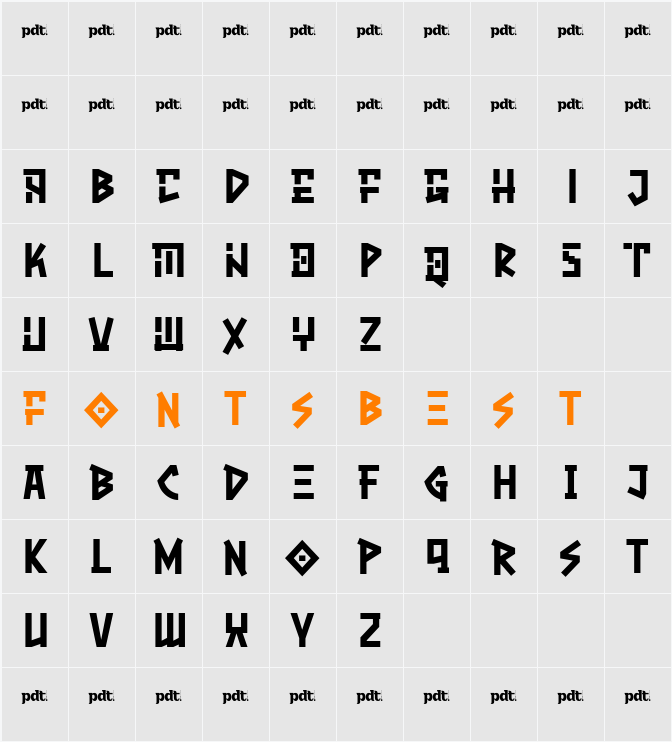 ASROG GENOS trial Character Map