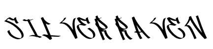 Silver Raven Font Image