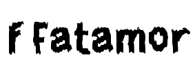 f Fatamor Font Image