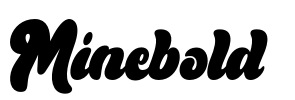 Minebold Font Image