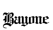 Bayone Font Image