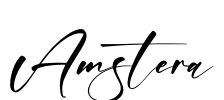 Amstera Font Image