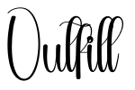 Outfill Font Image