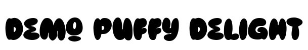 Demo Puffy Delight Font Image
