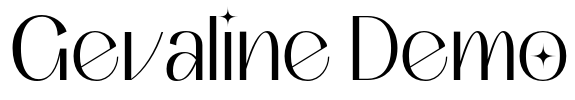 Gevaline Demo Font Image