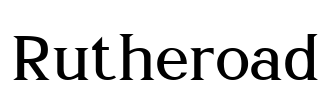 Rutheroad Font Image