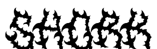 SHORK Font Image