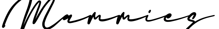 Mammies Font Image