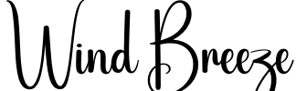 Wind Breeze Font Image