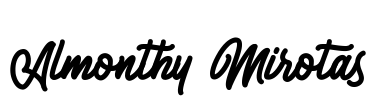 Almonthy Mirotas Font Image