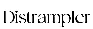 Distrampler Font Image