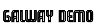 Galway Demo Font Image