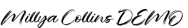 Millya Collins DEMO Font Image