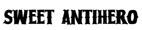 Sweet Antihero Font Image