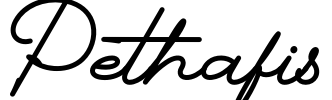 Pethafis Font Image
