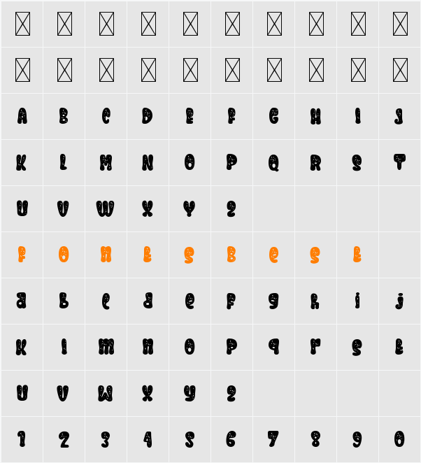 Stick Figure Two Texture Character Map