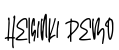 Helsinki Demo Font Image