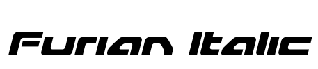 Furian Italic Font Image