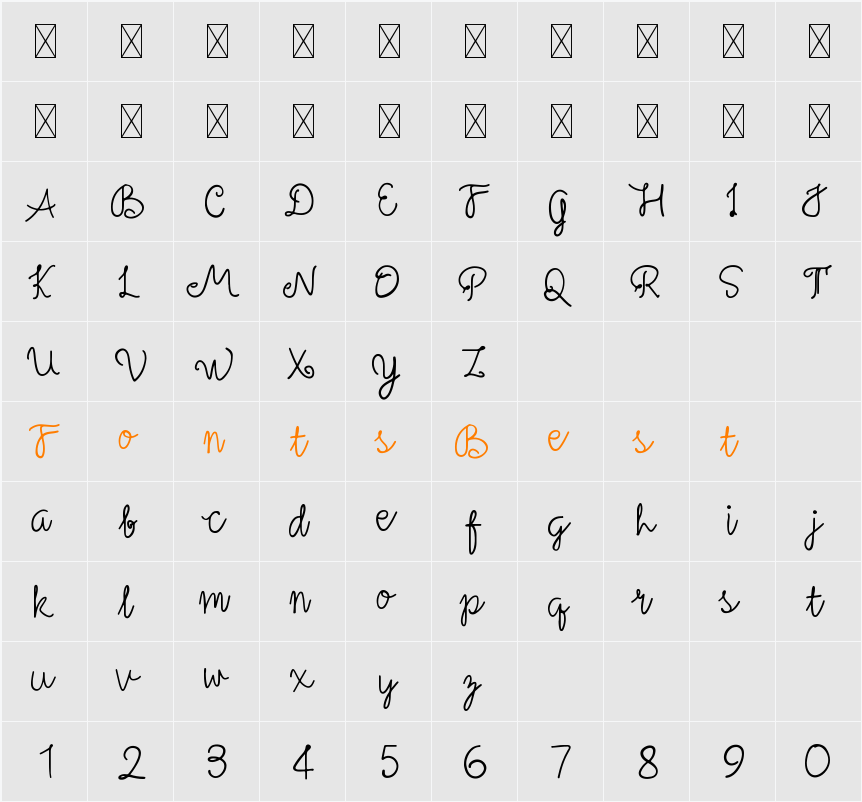 Philloa Hisoda Character Map