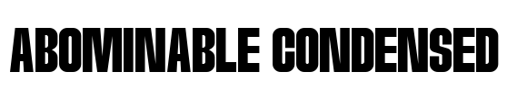 Abominable Condensed