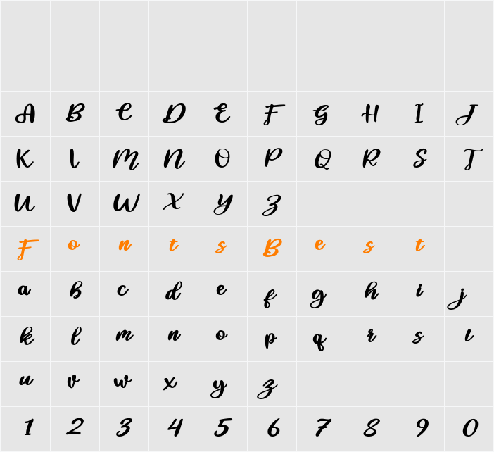 Lovinale Demo Character Map