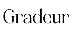 Gradeur Font Image