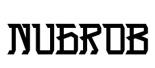 NUGROB Font Image