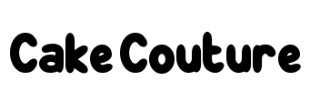 Cake Couture Font Image