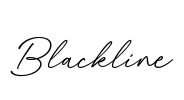 Blackline Font Image