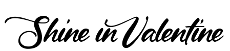 Shine in Valentine Font Image