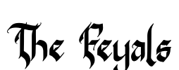 The Feyals Font Image