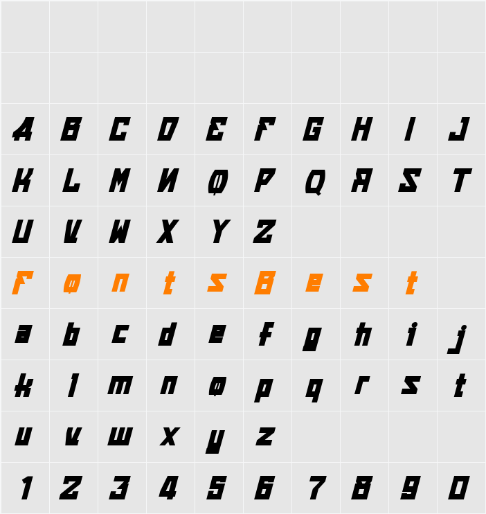 Anuschka Demo Character Map