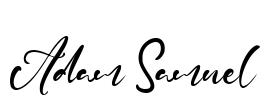 Adam Samuel Font Image
