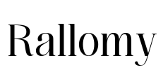 Rallomy Font Image