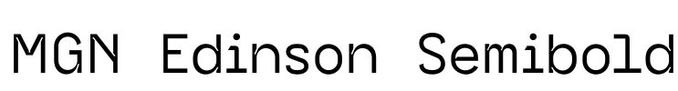 MGN Edinson Semibold