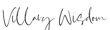 Villary Wisdom Font Image