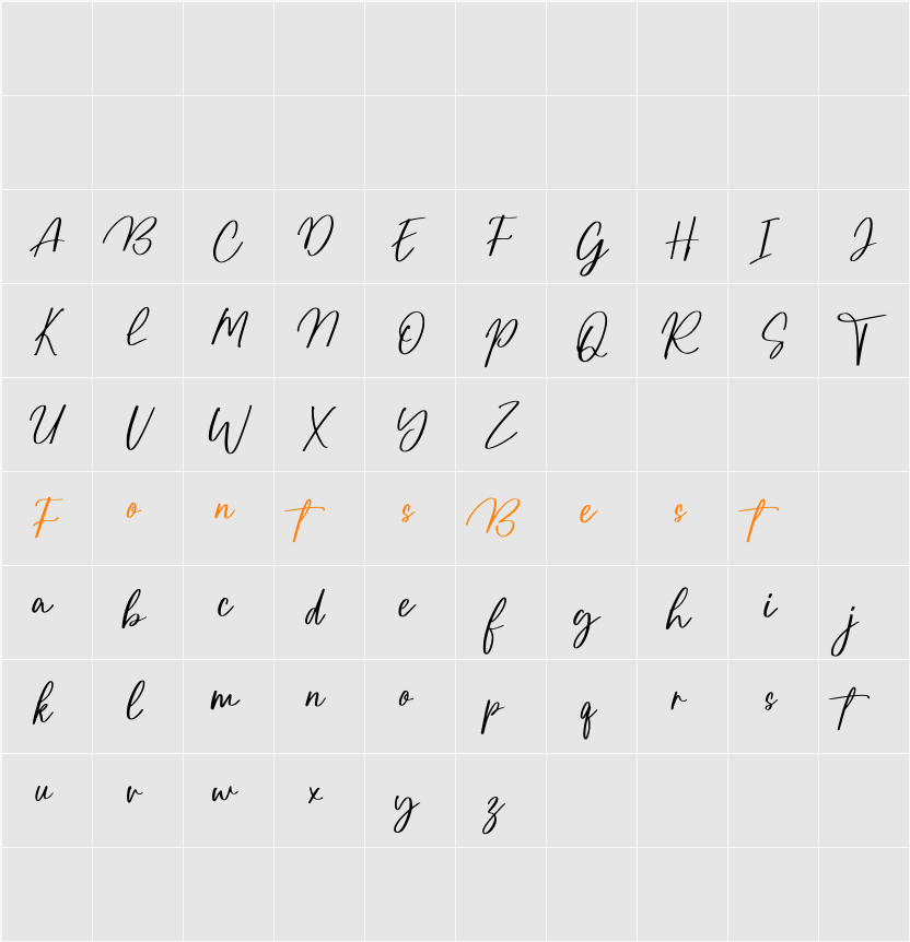 Amelia Character Map