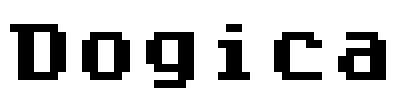 Dogica Font Image