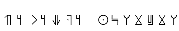Wakanda Forever Font Image