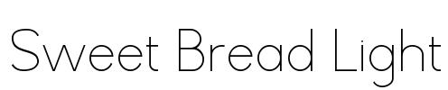 Sweet Bread Light Font Image