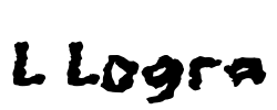 L Logra Font Image