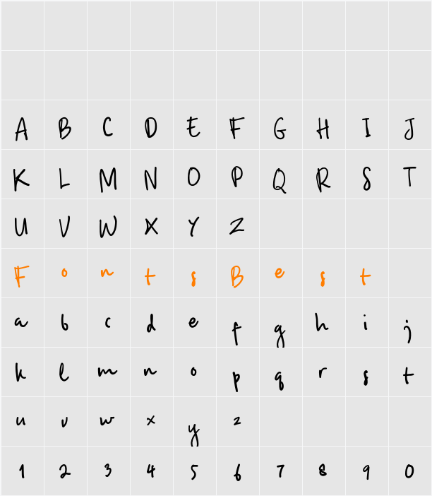 Ameliana Character Map