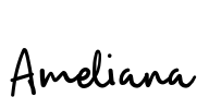 Ameliana Font Image