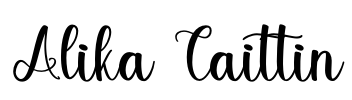 Alika Caittin Font Image