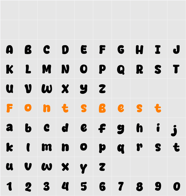 Yang Bagus Character Map