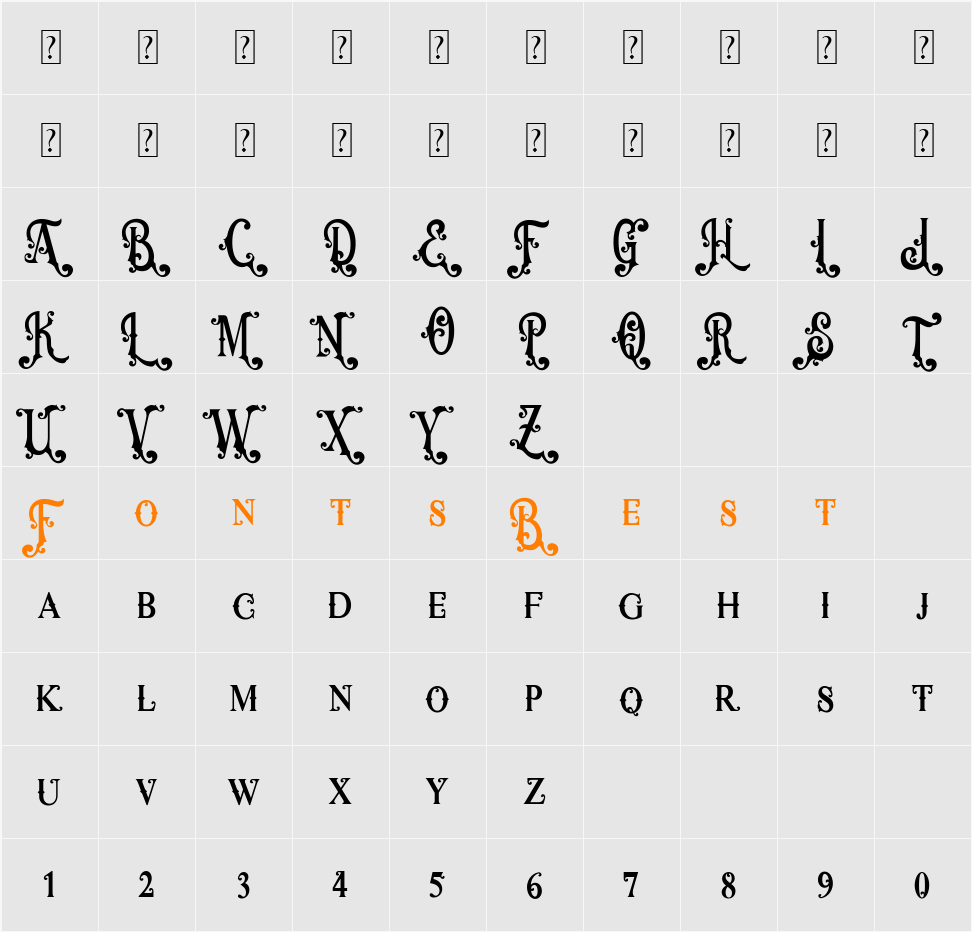 Antique Hunter Demo Character Map