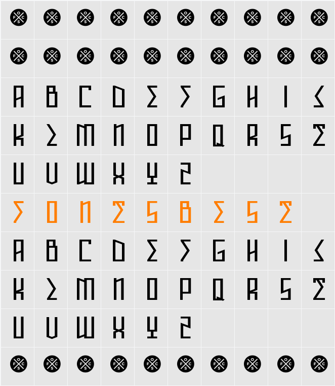 ANNIHILATOR Demo Character Map