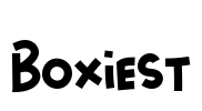 Boxiest Font Image