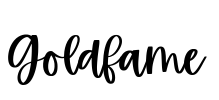 Goldfame Font Image
