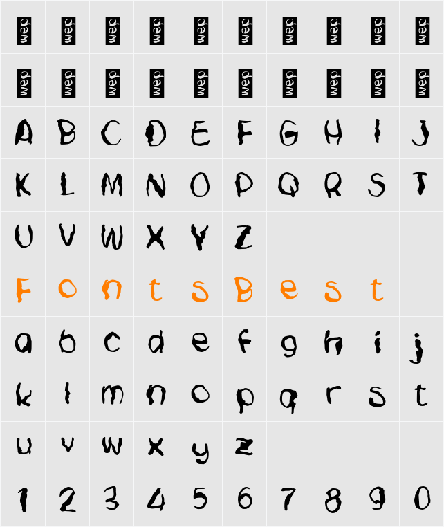 n Newzoom Character Map